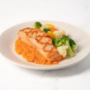 Salmon, Sweet Potato & Mixed Vegetables